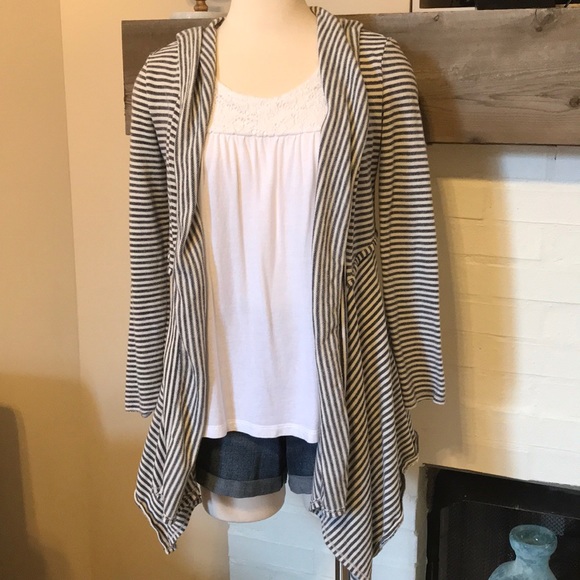 studio waterfall cardigan